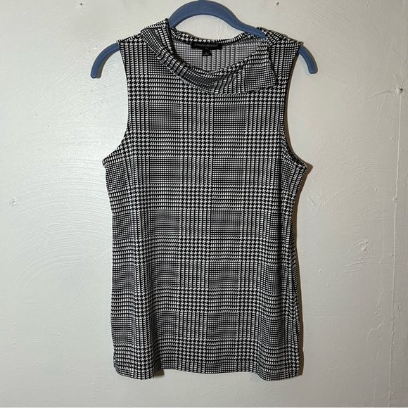 BANANA REPUBLIC Houndstooth Sleeveless Top - Picture 5 of 5